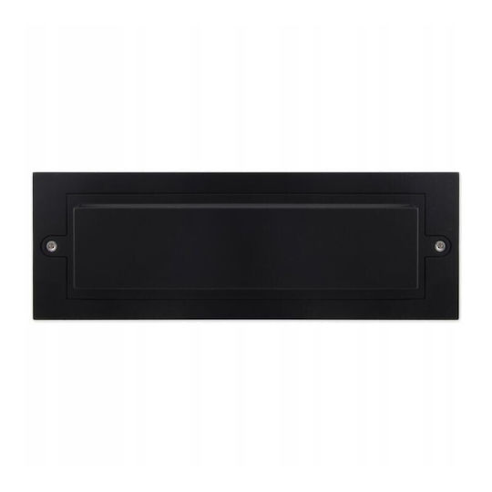 Masterled Wall-Mounted Outdoor Light LED IP65 6W with Natural White Light 25.5x4.3x9εκ.