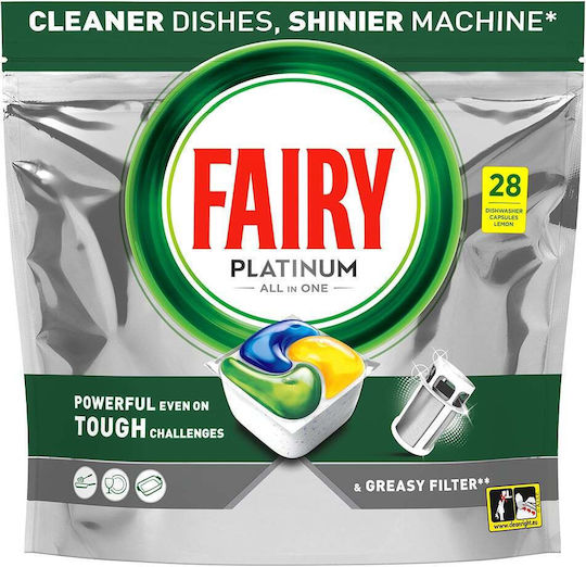 Fairy Platinum 1x28 Капсули за съдомиялна