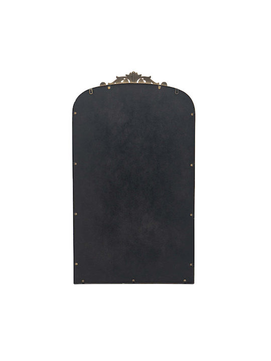 Artekko Wall Mirror with Gold Metallic Frame 106x61cm 1pcs