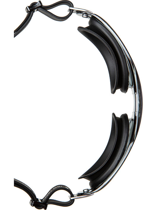 Mad Wave Flame Swimming Goggles Adults with Anti-Glare Lenses Black