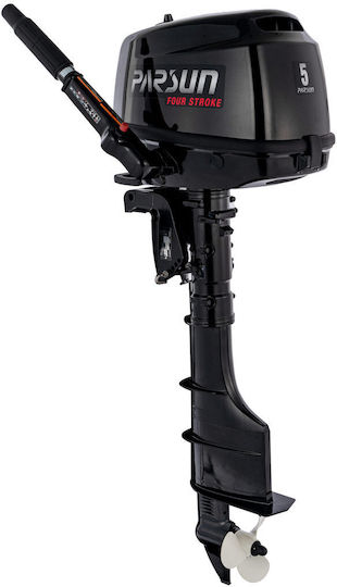 Parsun Gasoline 4 Stroke Outboard Engine With 5hp Horsepower & 24.5lbs Thrust