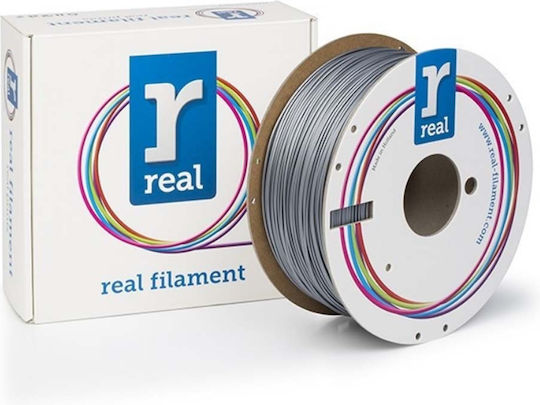 Real Filament PLA 3D Printer Filament 1.75mm Silver 1kg 1pcs Spool