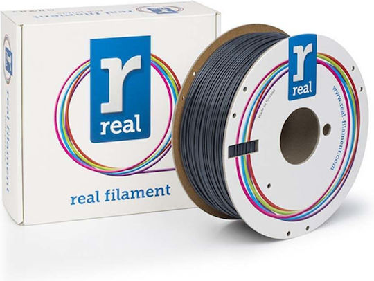 Real Filament PLA 3D Printer Filament 1.75mm Gray 1kg 1pcs (Spool)