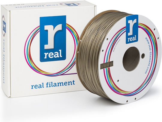 Real Filament ABS 3D Printer Filament 1.75mm Gold 1kg 1 Piece (Spool)