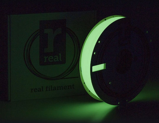 Real Filament PLA 3D Printer Filament 2.85mm Glow in the Dark 0.5kg