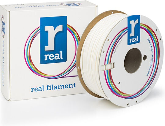 Real Filament PLA 3D Printer Filament 2.85mm Λευκό 1kg 1τμχ (Spool)