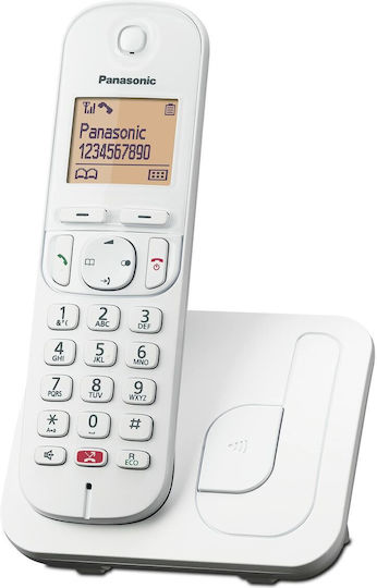 Panasonic KX-TGC250SPW Ασύρματο Τηλέφωνο Λευκό