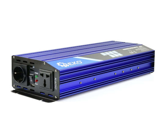 Voltage Converter 12 V 230 V 2000 W 4000 W Geko G17016