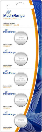 MediaRange Μπαταρία Λιθίου Ρολογιών CR1620 3V 1τμχ