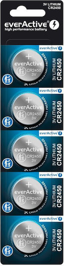 EverActive Μπαταρία Λιθίου Ρολογιών CR2450 3V 1τμχ