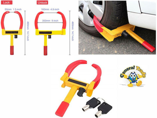 Diebstahlsicherung Radkralle Auto