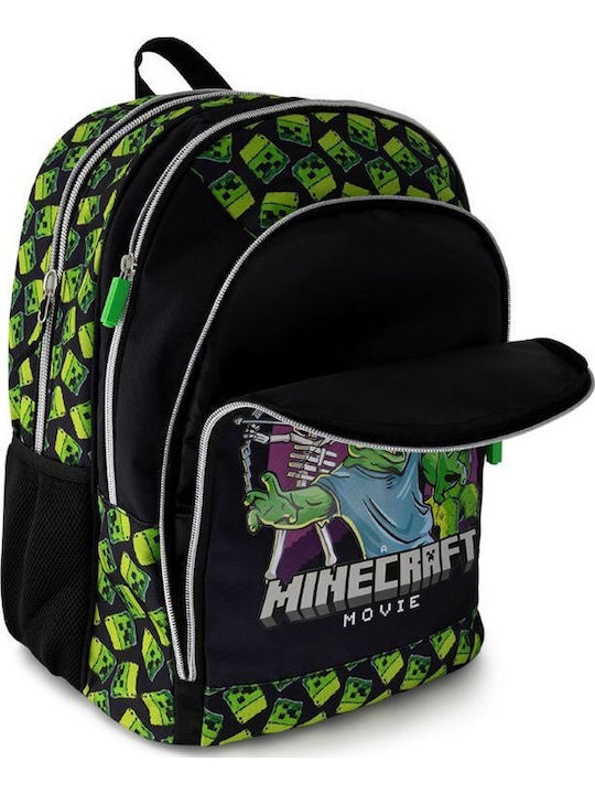 Minecraft Ученическа Раница Пъстра