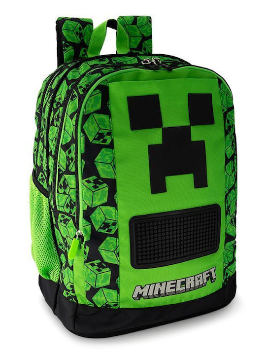 Minecraft Учебна Раница Тип Плът Многоцветна