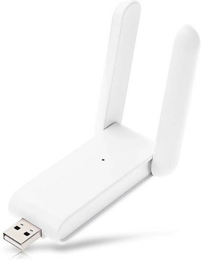 Wireless USB Network Adapter Antenna Wifi 5GHz AC1200 Dual Band 866Mbps 802.11ac White
