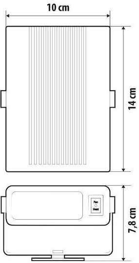 Lampa Αερόθερμo Αυτοκίνητου 24V 150W