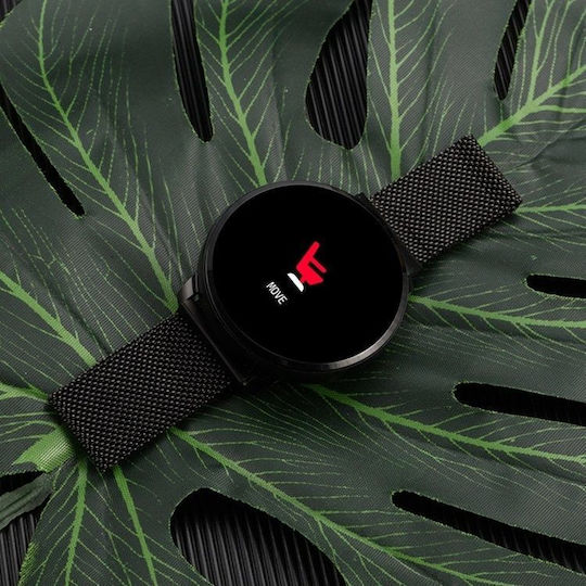 FiT Smartwatch with Heart Rate Monitor (Black)