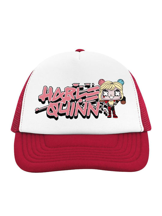 Koupakoupa Παιδικό Καπέλο Jockey Harley Quinn (χάρλεϊ Κουίν)