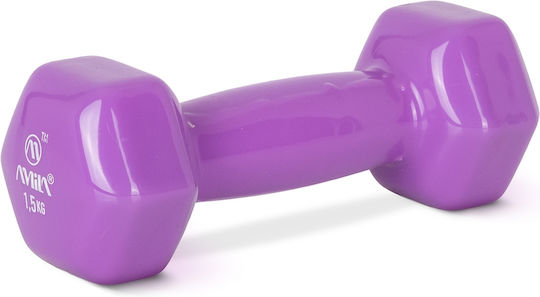 AMILA Dumbbell Hexagon Vinyl 1 x 1.5kg