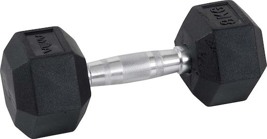 AMILA Βαράκι Εξάγωνο Λαστιχένιο 1 x 9kg