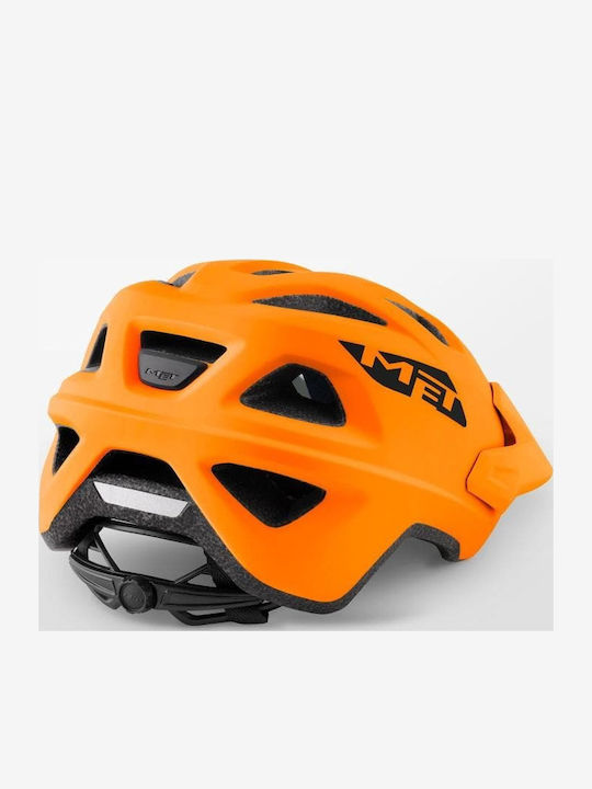 MET Echo Bicycle Helmet Mountain Orange