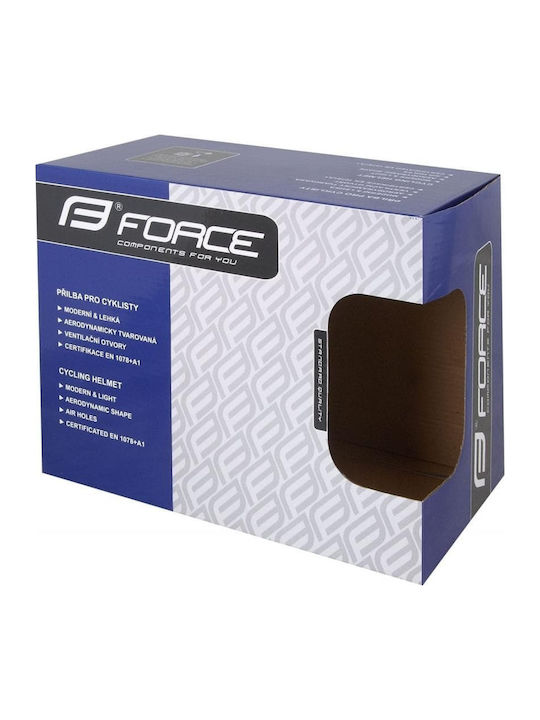 Force Bat Каска за колоездене Улично осветление Черен