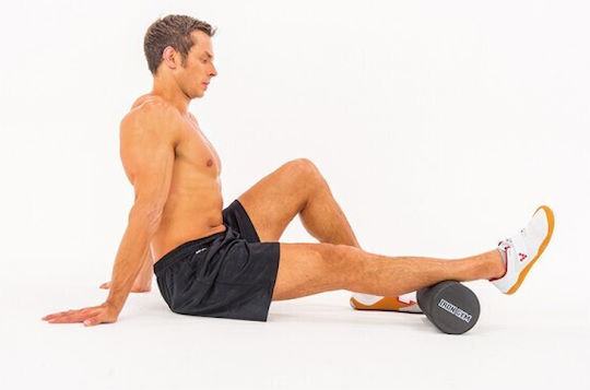Iron Gym Κύλινδρος Μασάζ Μαύρος 30cm