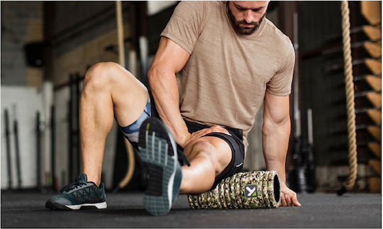 Trigger Point Grid Κύλινδρος Μασάζ Πολύχρωμος 33cm