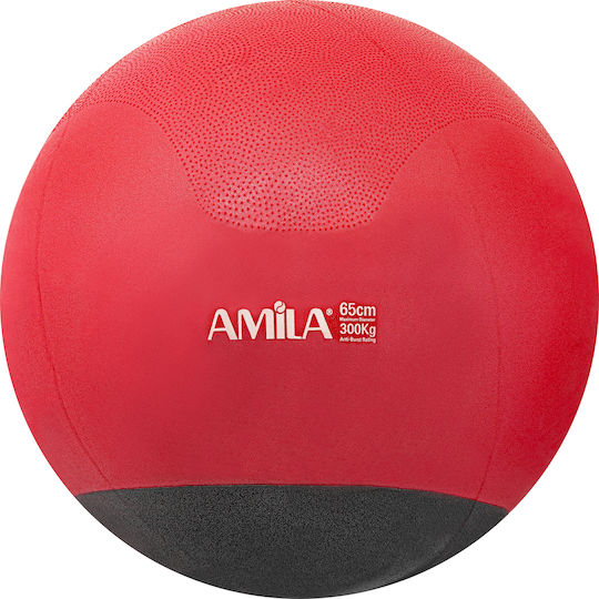 AMILA Pilates Ball 65cm 1.1kg In Red Colour