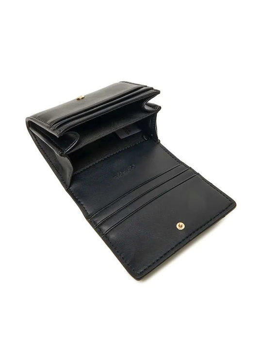 Raised Ck Medium Голяма Дамско Портмоне Класически с RFID Черен