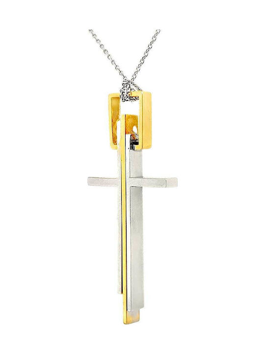 Xryseio Women's Gold Cross 18K