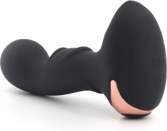 Kinksters Anal Plug mit kabelloser Funktion und Vibration Schwarz