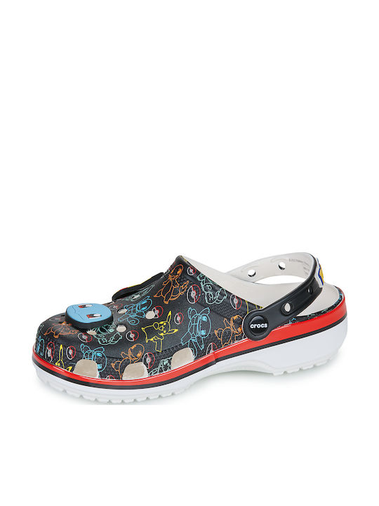 Crocs Pokemon Print Women's Clogs Black