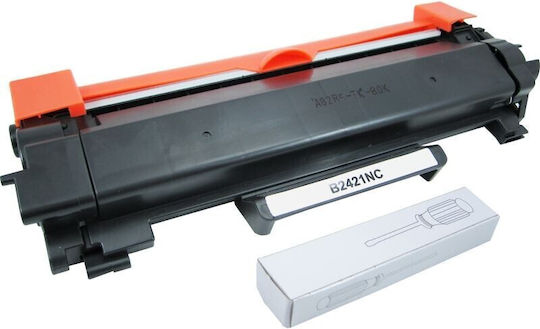 Compatible Toner Cartridge Tn2421 Black Brother 3000 Pages Chip