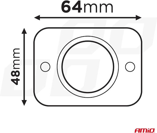 AMiO Zigarettenanzünder-Adapter Auto 12V - 24V