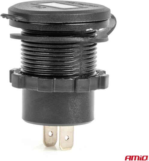 AMiO Αντάπτορας Αναπτήρα Αυτοκινήτου 12V - 24V