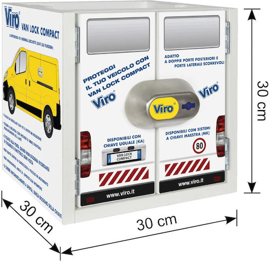 Viro Lock Compact Încuietoare De Siguranță Pentru Uși Van Camioane