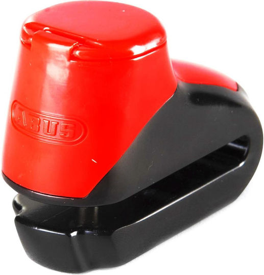 Abus Motorcycle Disc Brake Lock with 5mm Pin in Red