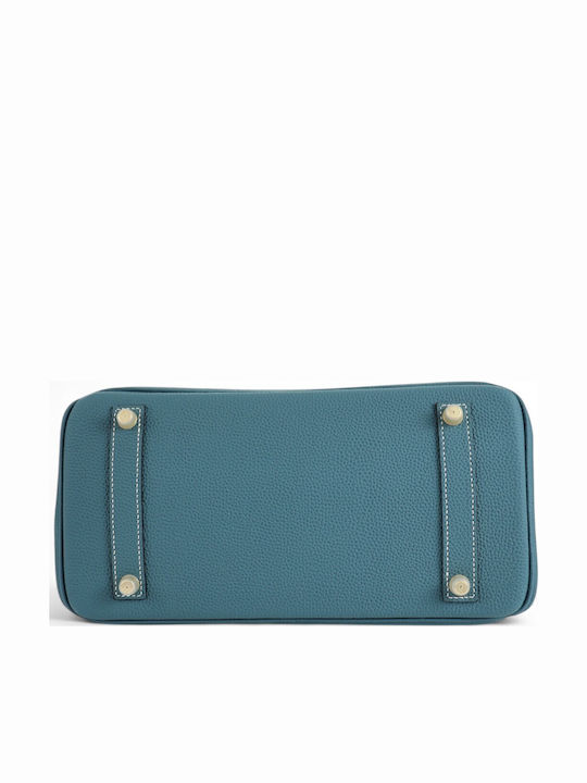 Leder Damentasche Tote Handtasche Taupe
