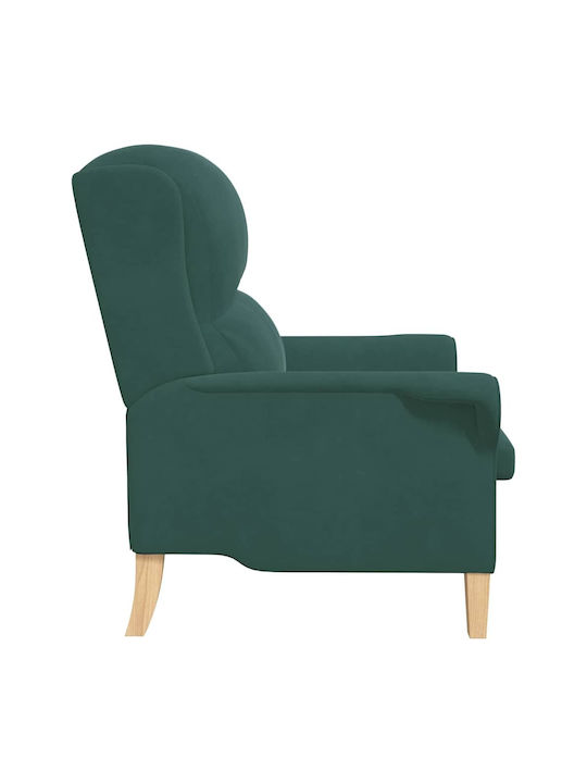 Bergère Dark Green 76x94x102cm