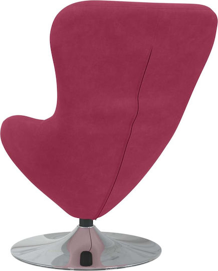 Rotativ Catifelat Burgundia 63x73x90cm