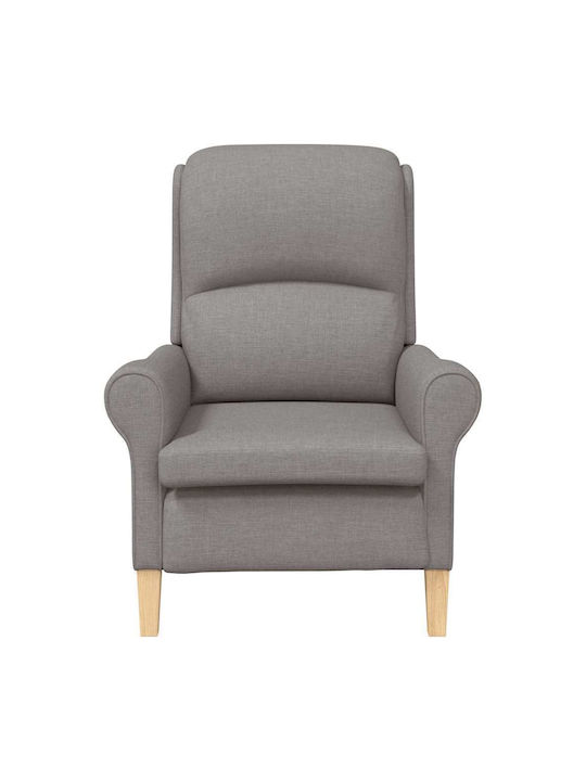 Ohrensessel Taupe 76x94x102cm