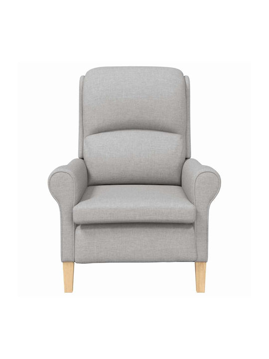 Ohrensessel Cloud Grey 76x94x102cm
