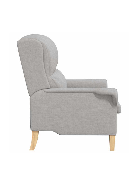 Ohrensessel Cloud Grey 76x94x102cm