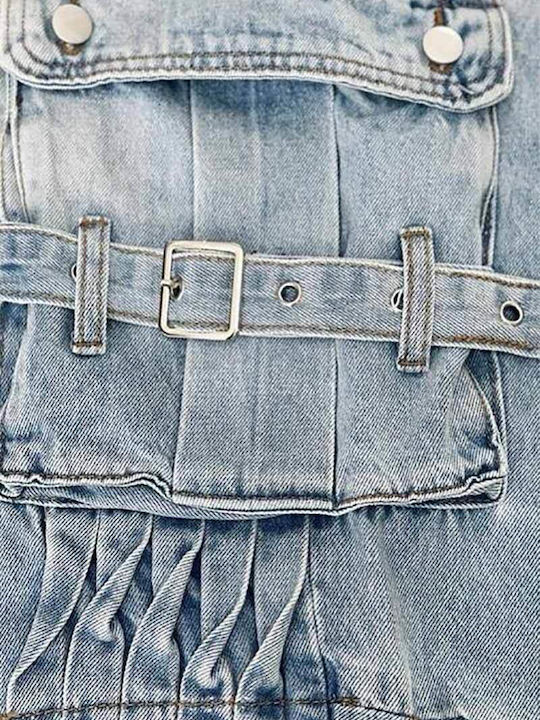 Γυναικείο Jean Παντελόνι σε Relaxed Εφαρμογή Blue