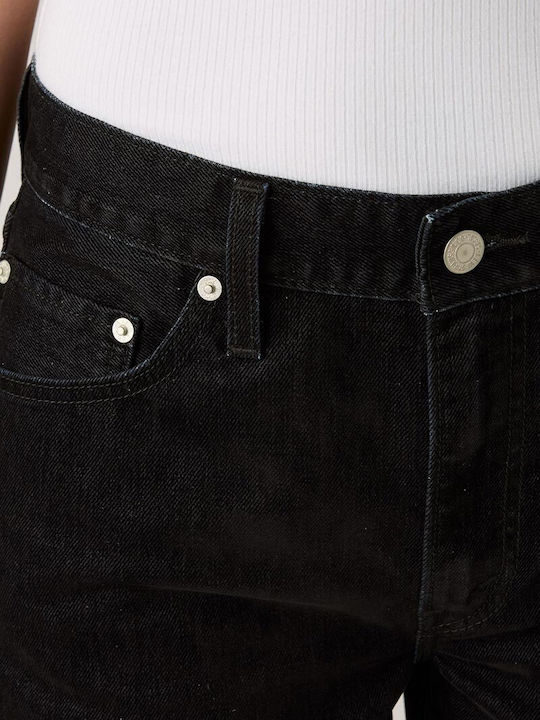 Baggy Dad Γυναικείο Jean Παντελόνι σε Dad Εφαρμογή Black