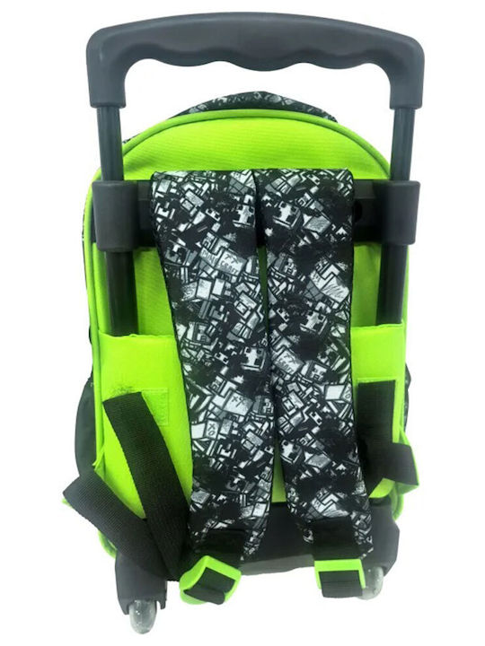 Gim Backpack School Bag Trolley Kindergarten Multicolour with Water Bottle Holder 12Liters