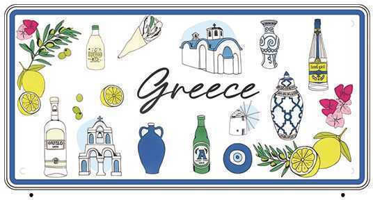 από Μέταλλο 30x15cm 12τμχ