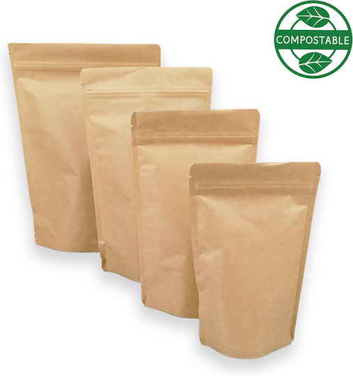 thessPACK Σακουλάκι Χάρτινο Kraft 100τμχ 18.5x11cm