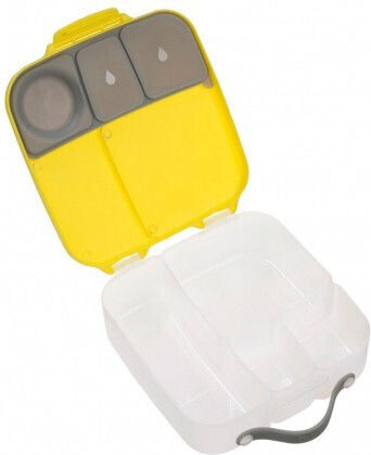 B.Box Lunchbox Παιδικό Δοχείο Φαγητού από Σιλικόνη 2lt Κίτρινο