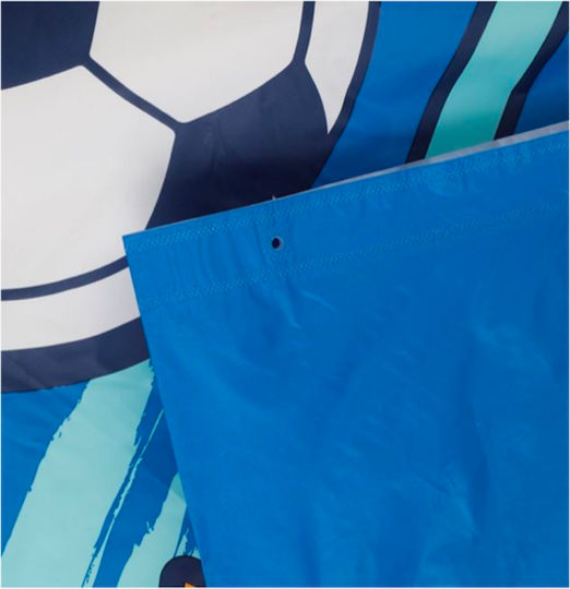 H&T Shower Curtain 180x180cm Football D-F201.721